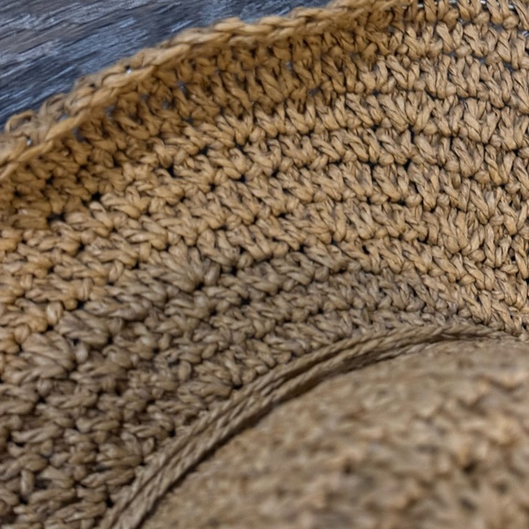 Broner Straw Hat Wide Brim Dark Tan - Picture 8 of 10